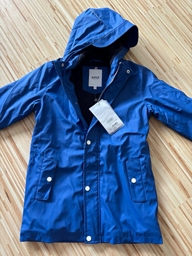 Aigle kinder regenjacke - aigle, blau